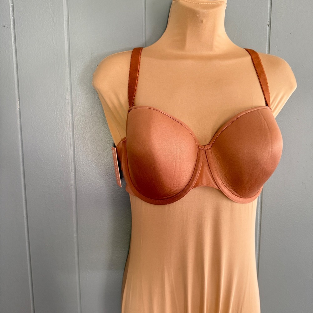 ThirdLove 24/7 Classic T-Shirt Bra Womens 36E Rose Bronze NWT Everyday Bra